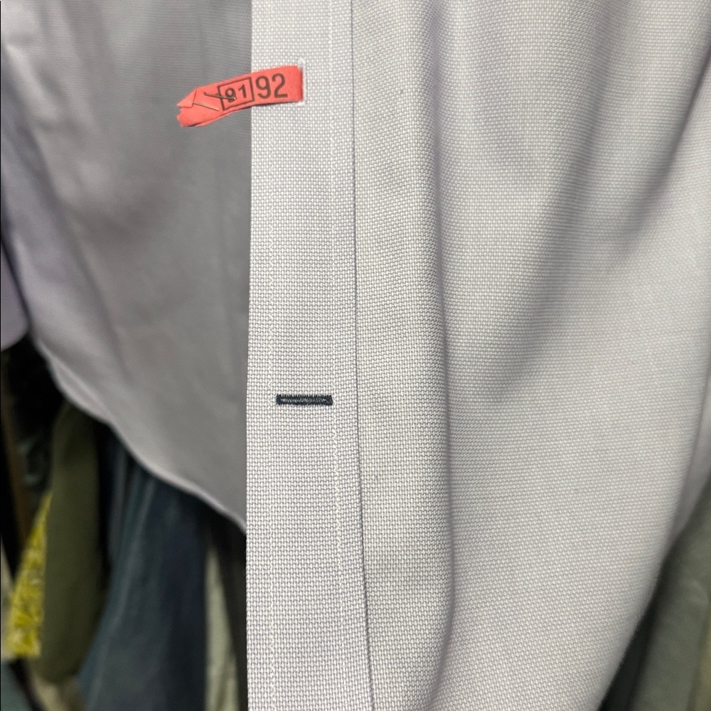 Banana Republic, Men's Light Purple Dress Shirt, large,slim fit - Picture 5 of 8